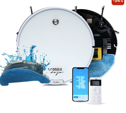 Robot Aspiradora y Trapeadora DUO D990